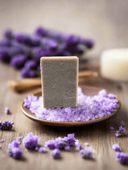 Lavender Sea Salt Spa Bar – Handmade, Natural, Luxurious-0