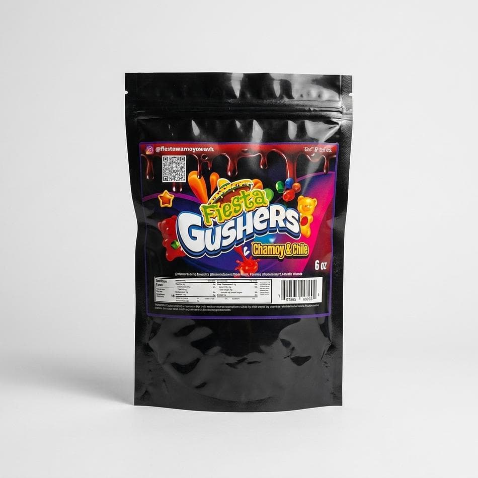 Chamoy Gummy Variety Pack, Spicy Sweet Tangy Candy Mix, Party & Gift Bundle, 8-Bag Assortment