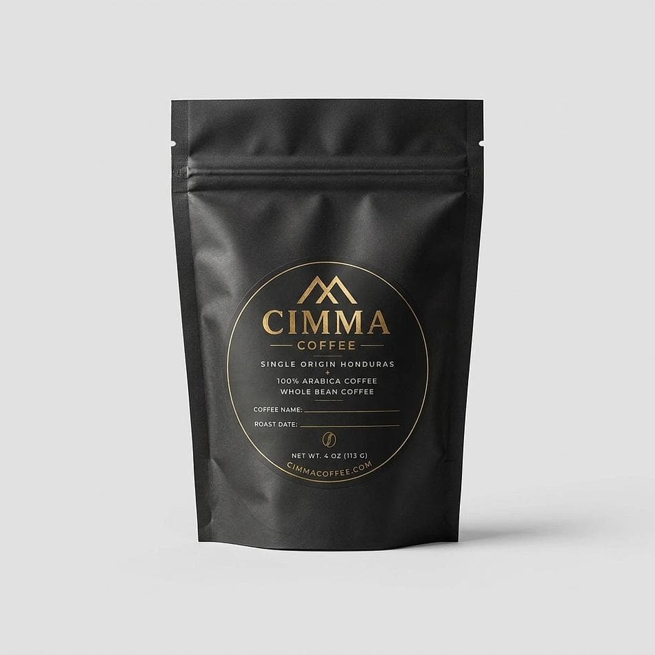 CIMMA Coffee Peak Espresso, Whole Bean, 4 oz | Single-Origin Specialty Coffee from Honduras