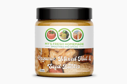 Handcrafted Organic Mixed Nut & Seed Butter. 16 Oz-1