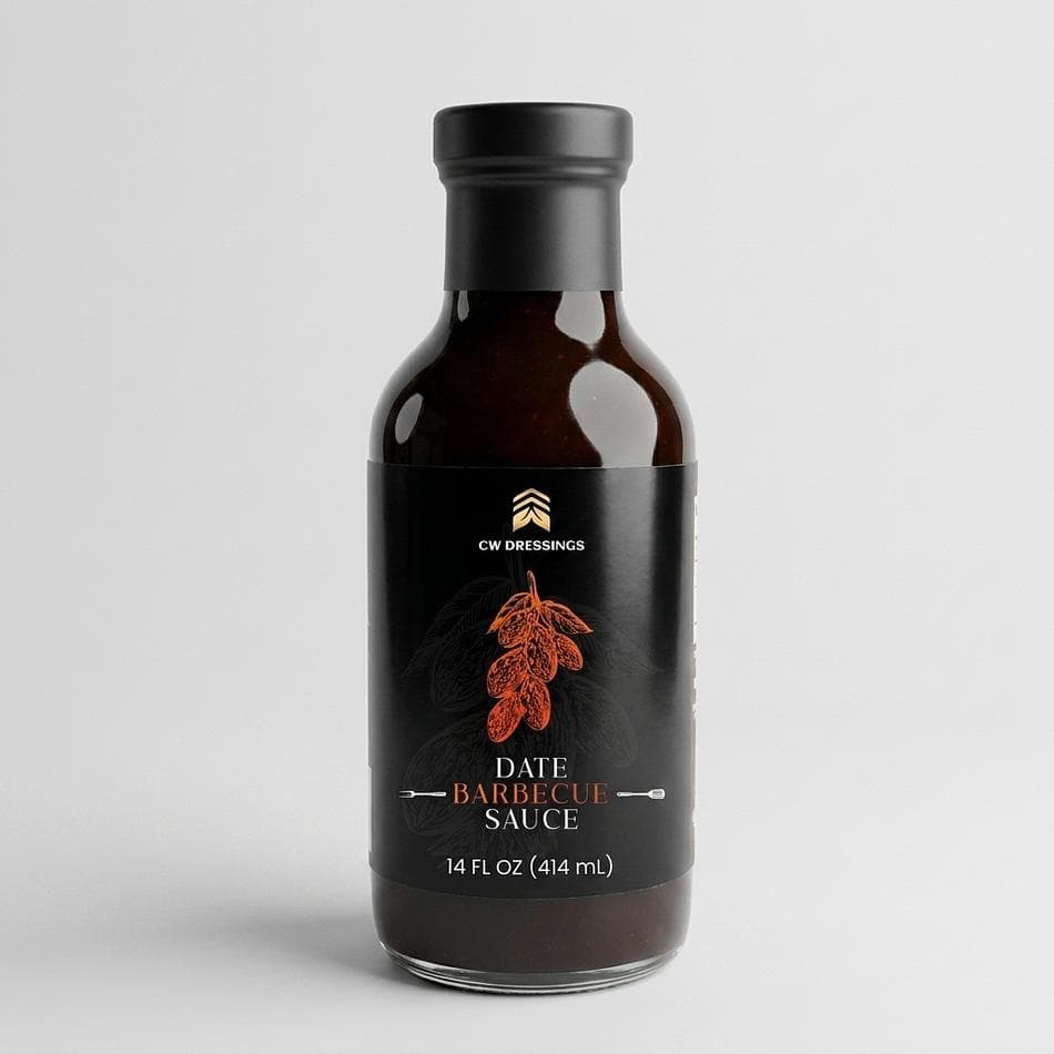 Date-Sweetened BBQ Sauce, Bold Smoky Flavor