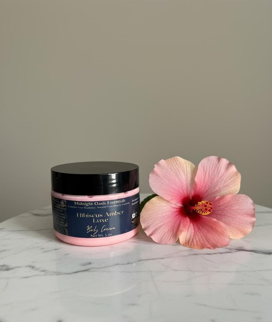 Hibiscus Amber Luxe Body Cream 🌺