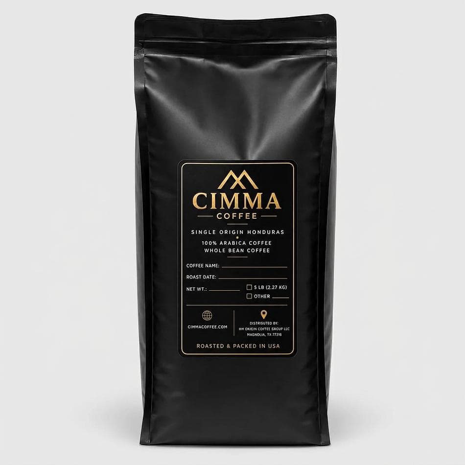 CIMMA Coffee Peak Espresso, Whole Bean, 3 lb | Single-Origin Specialty Coffee from Honduras