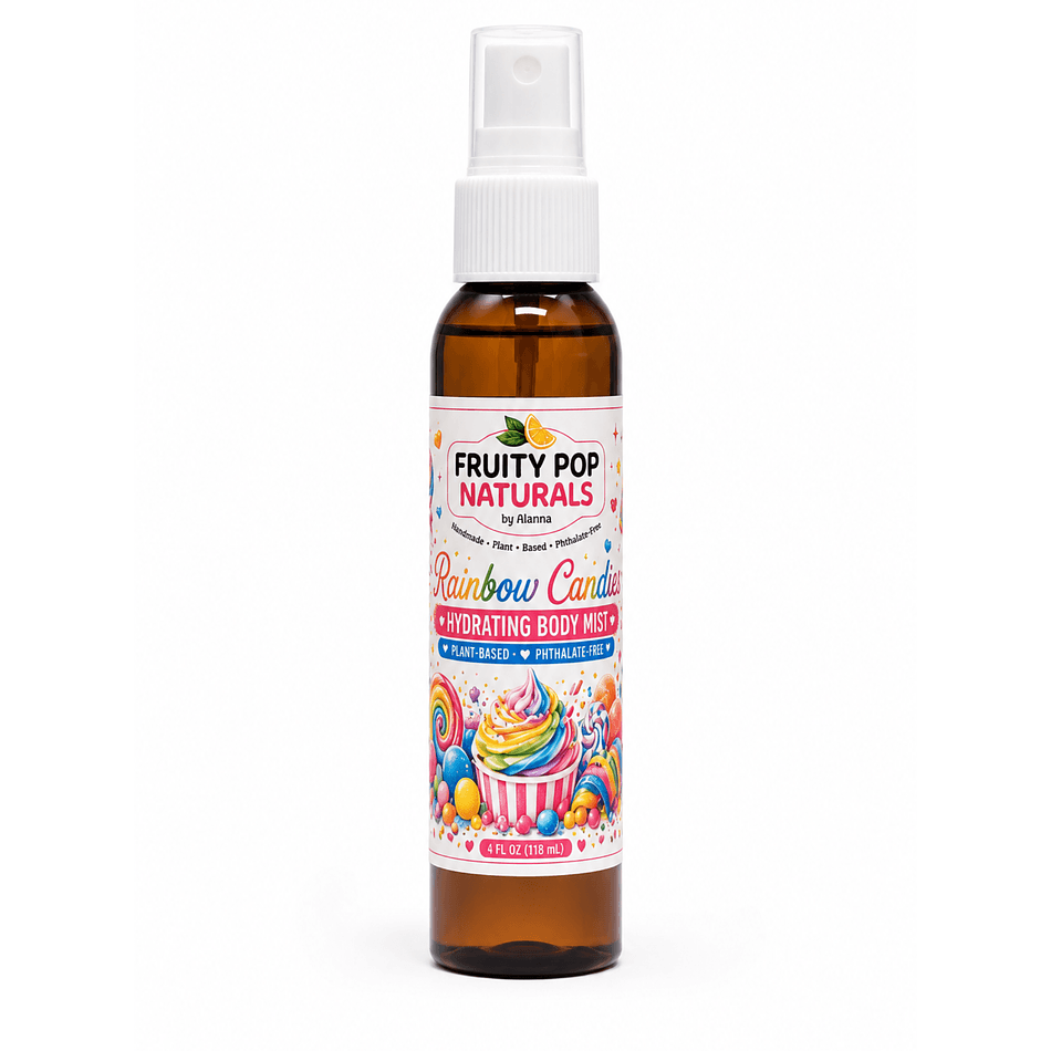 Hydrating Body Mist Spray, Sugarcane Alcohol & Glycerin, Light Layerable Scent, Phthalate-Free, 4 oz