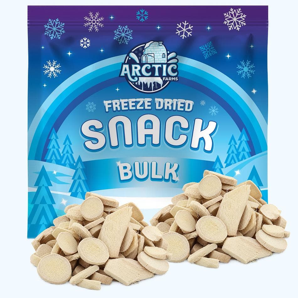 Freeze-Dried Ginger Slices, 100% Ginger Root, No Sugar Added, Spicy Crunch for Tea & Cooking, Bulk Bag (8 oz)