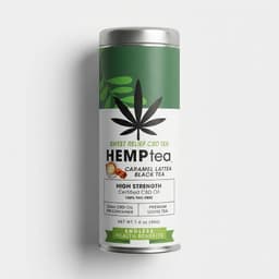 Sweet Relief Cbd Tea Caramel Lattea Black Tea, Premium Loose Tea.-0