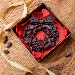 75% Solomon Islands Christmas Chocolate Wreath-2
