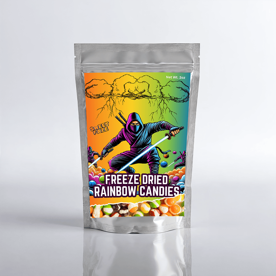 Freeze-Dried Rainbow Candy