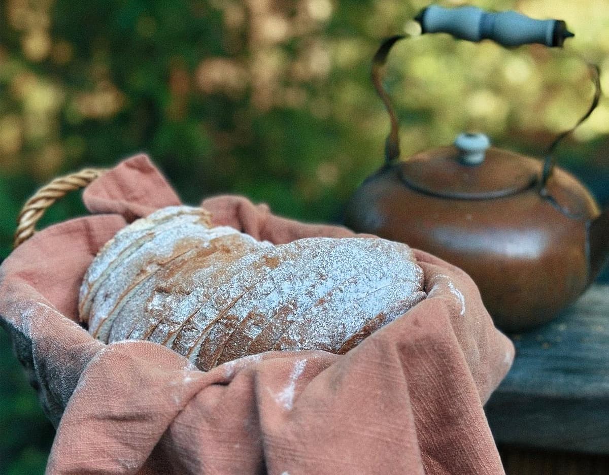 Keto Sourdough Boule | Made with Organic Blanched Almond Flour  | ✓ Organic Ingredients | ✓ Grain-Free & Gluten-Free | ✓ Dairy-Free | ✓ Zero Added Starches | ✓ 3g Net Carbs & Pre-Sliced | 2 Pack