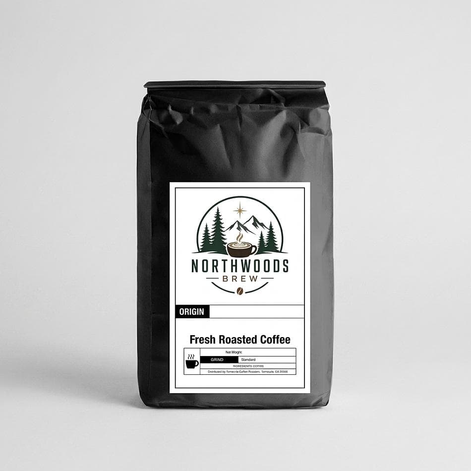 Single Origin Sumatra Coffee, Wet-Hulled Arabica, Dark Chocolate & Dried Fruit, Medium Acidity, 12 oz Bag