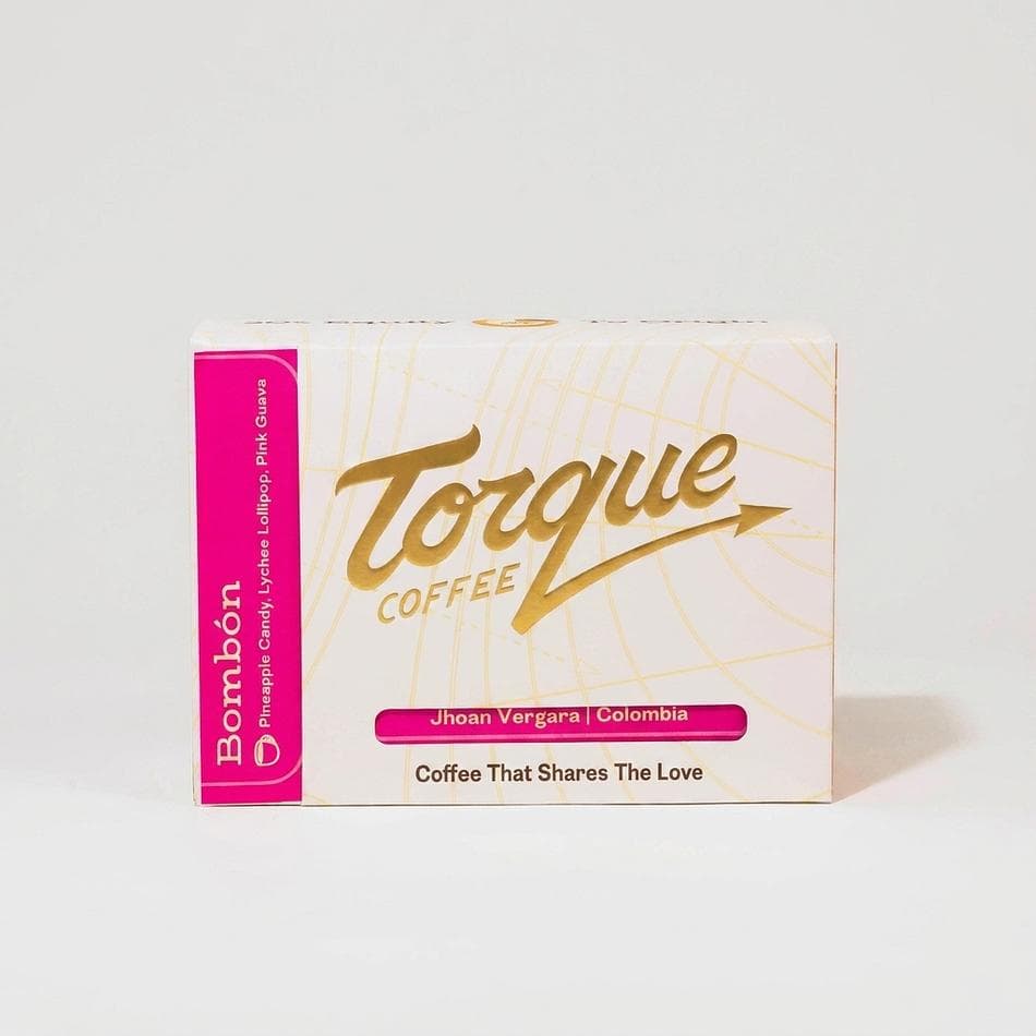 Single Origin Whole Bean Coffee, Colombia Caturra, Double Anaerobic, Tropical Fruit Sweetness, Very Light Roast, 12 oz Bag