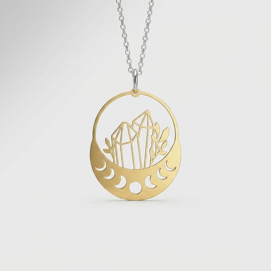 Moon & Crystals Stainless Steel Tea Ball Infuser