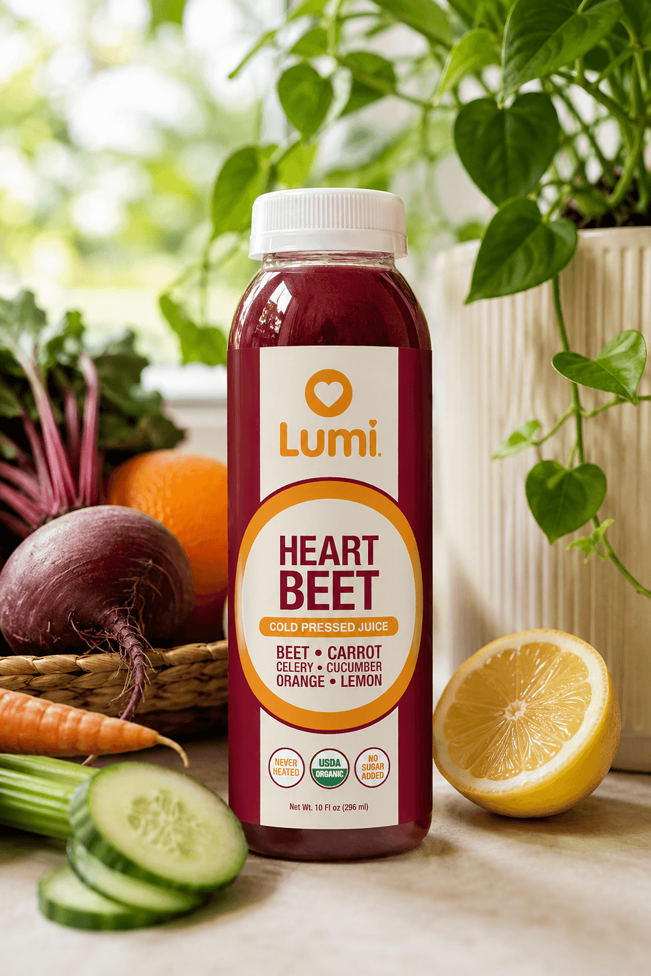 Heart Beet: 6-10oz Bottles