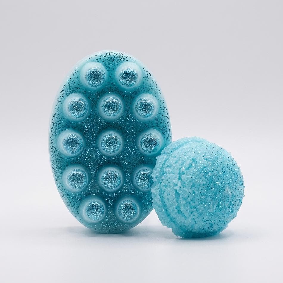 Herbal Massage Soap Bar, Sea Moss, Chakra Herbal Oils, Energy Cleansing & Unblocking, 1 Bar