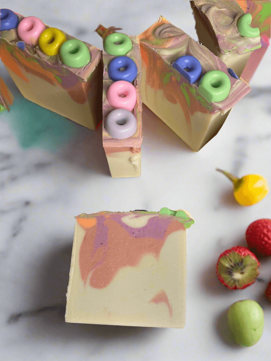 Fruit Whirl Artisan Soap 🍋🍊🥣