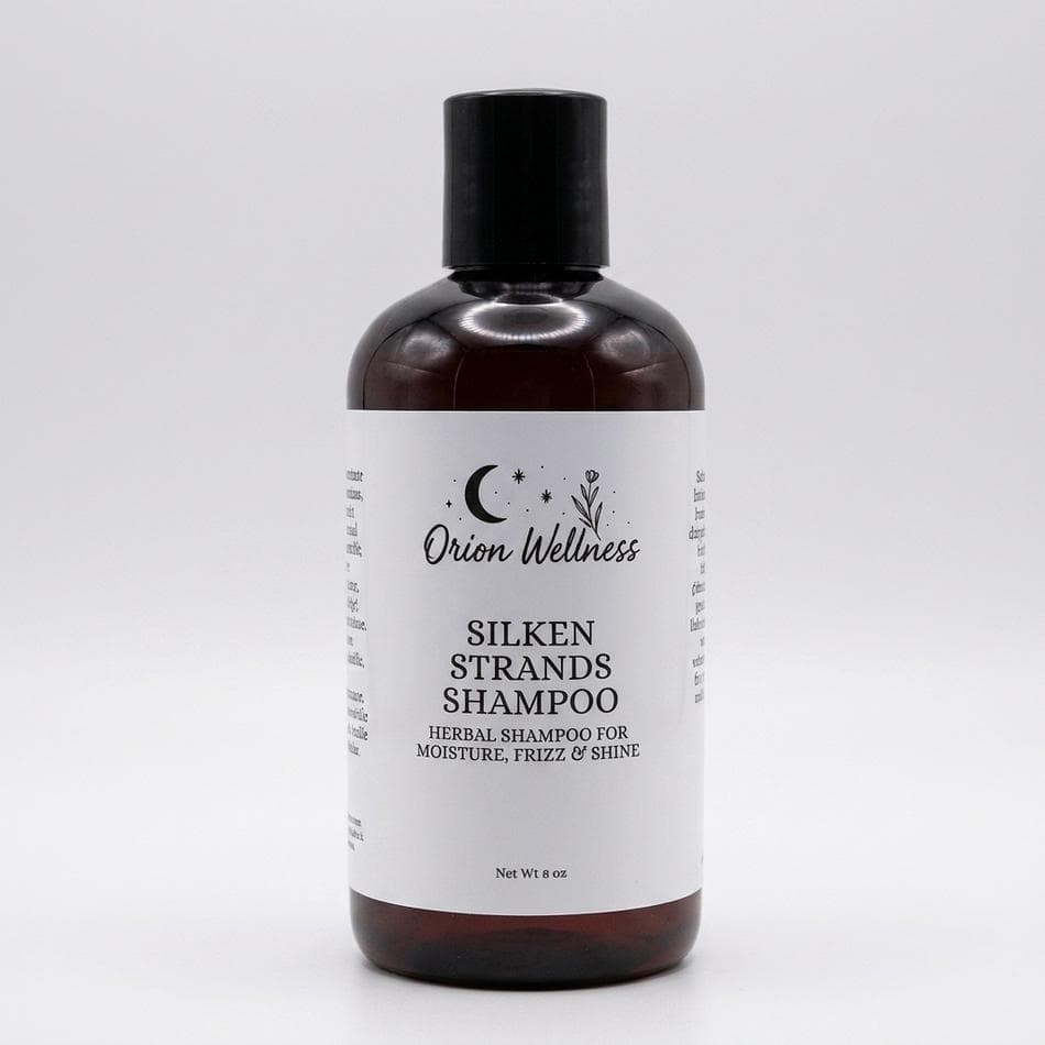 Sulfate-Free Anti-Frizz Herbal Shampoo, Aloe & Hyaluronic Acid, Shine + Moisture for Dry Hair, Color-Safe