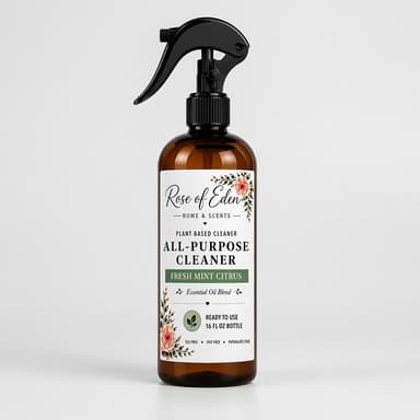 Plant-Based All-Purpose Cleaner Spray, Streak-Free Multi-Surface, 16 oz