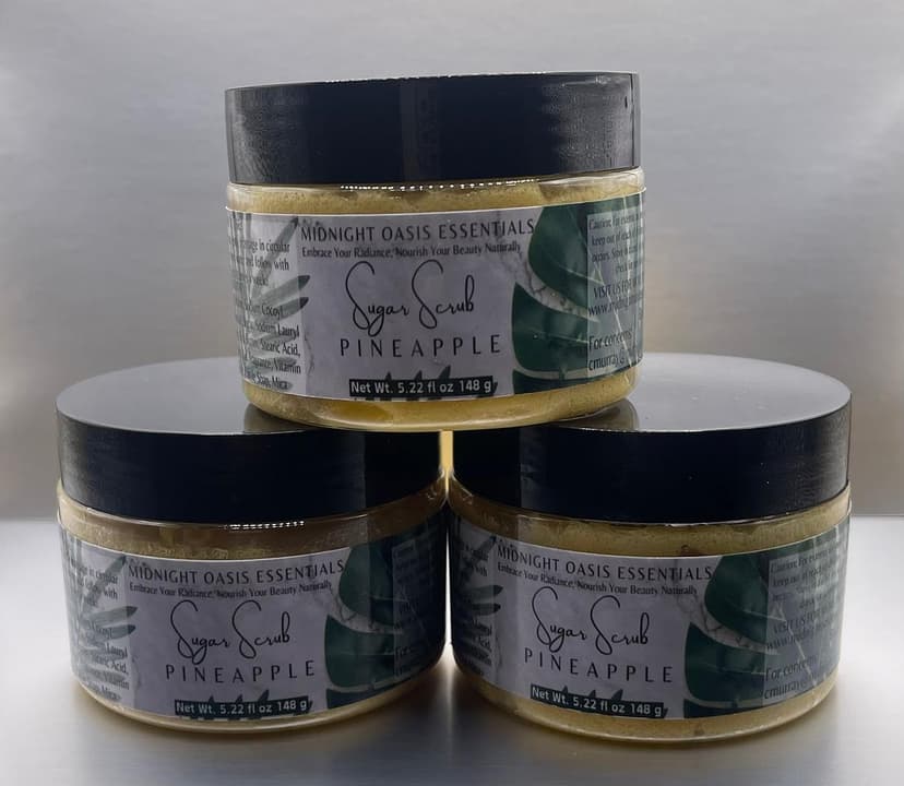 Pineapple Whipped Sugar Scrub - Image 2