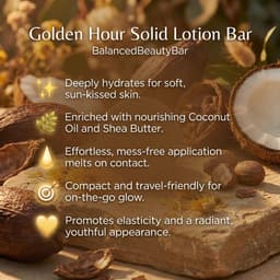 Golden Hour Solid Lotion Bar-3