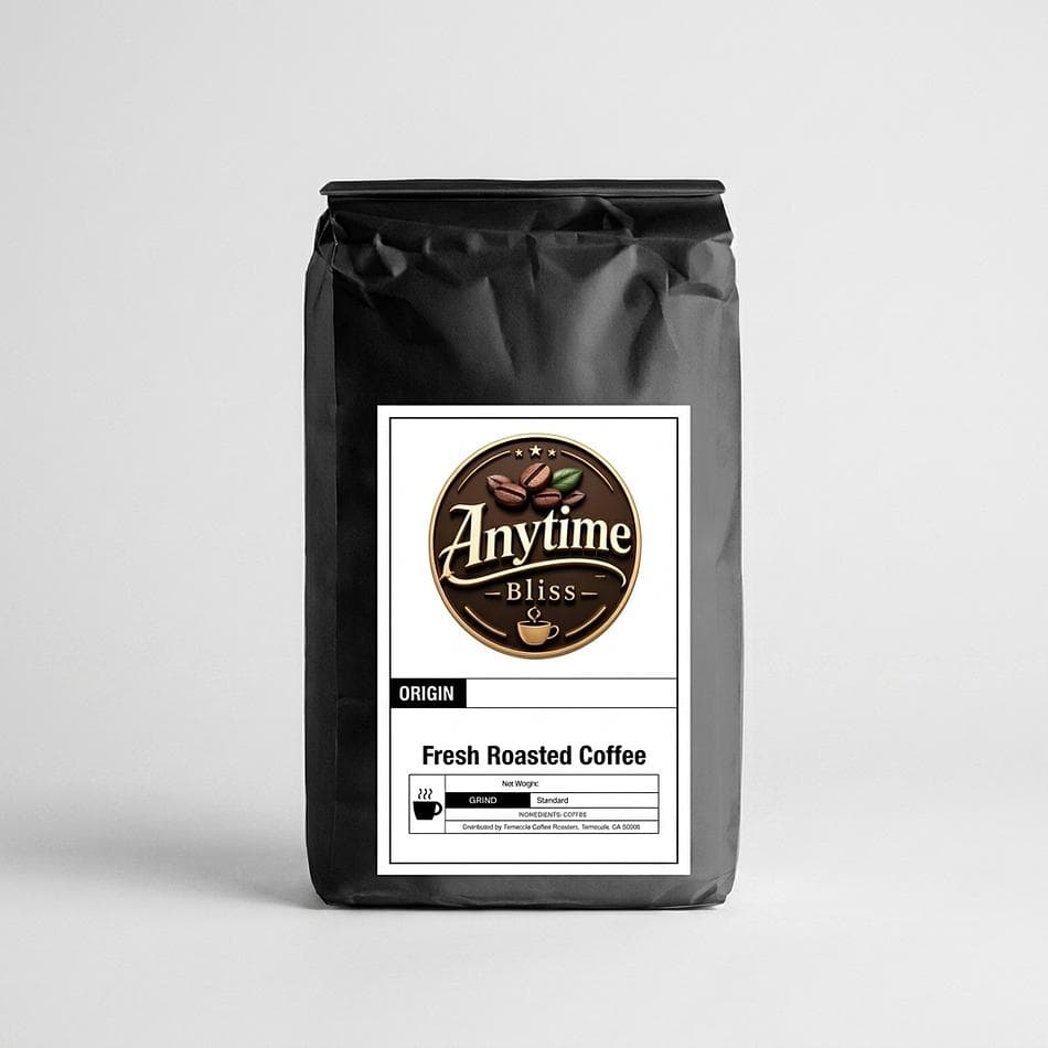 Peru Single Origin Coffee, Medium Roast, Salted Caramel & Citrus Notes, 12 oz Bag, Whole Bean or Ground