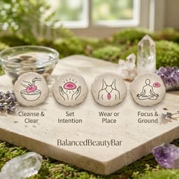 Drilled Agate Slice – Elemental Focus Stone-2