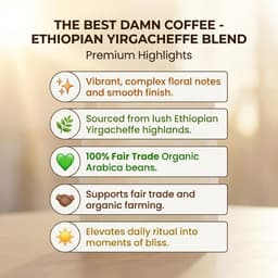 The Best Damn Coffee - Ethiopian Yirgacheffe Blend - 5 Pounds-6