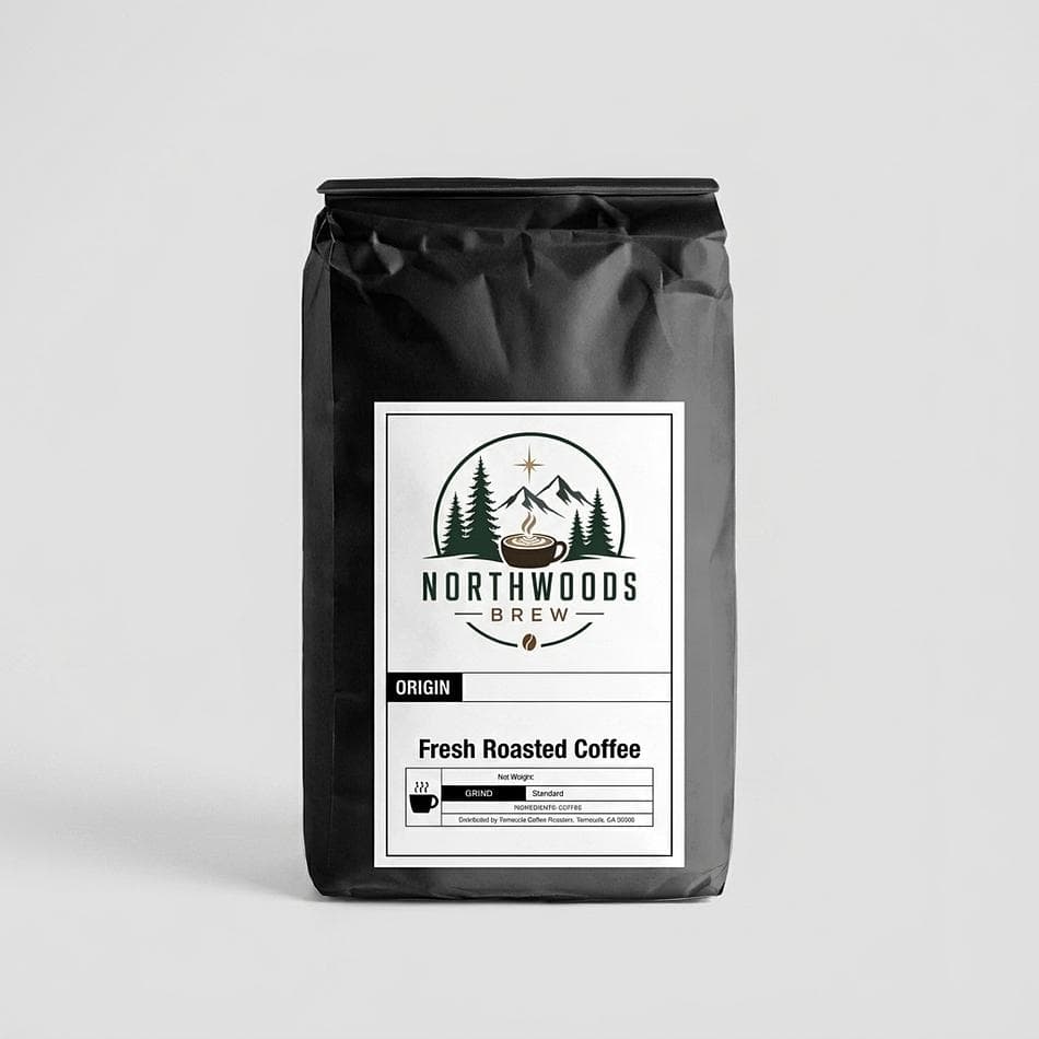 Single Origin Coffee Beans, Papua New Guinea Bourbon & Typica, Medium Roast, Caramel Honey Fruit Notes, 12 oz