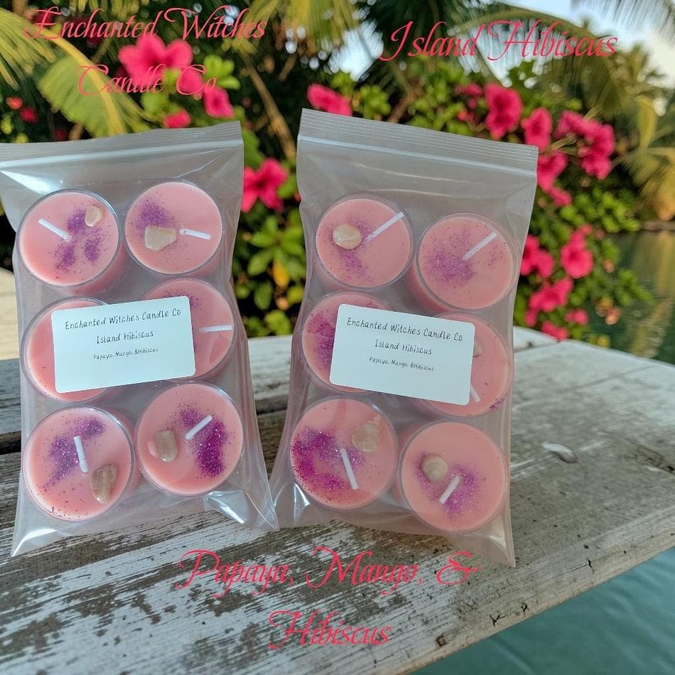 Island Hibiscus Tea Lights