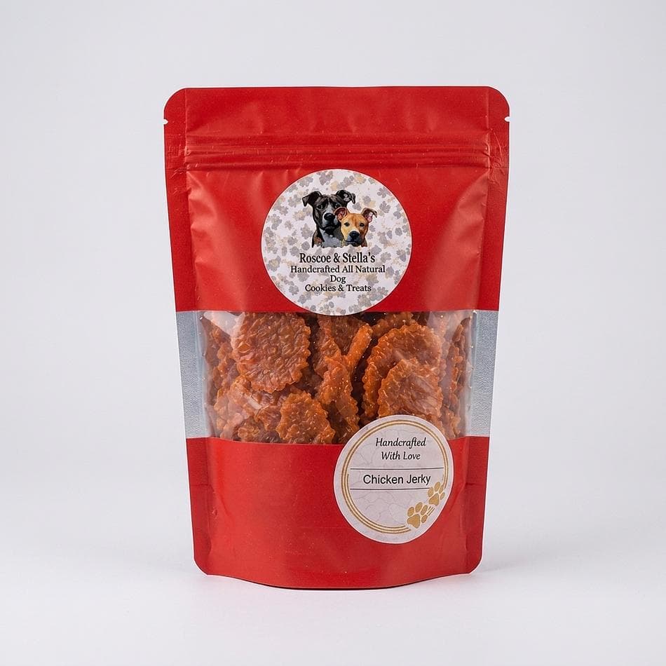 Dog Treat Variety Box, Chicken Jerky & Waffle Treats, All-Natural + Grain-Free Surprise Mix, 6 Bags, Quarterly Box