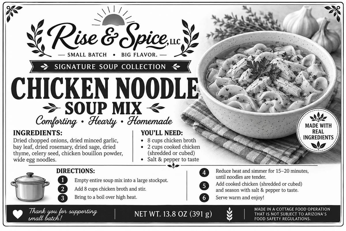 Chicken Noodle Soup Mix