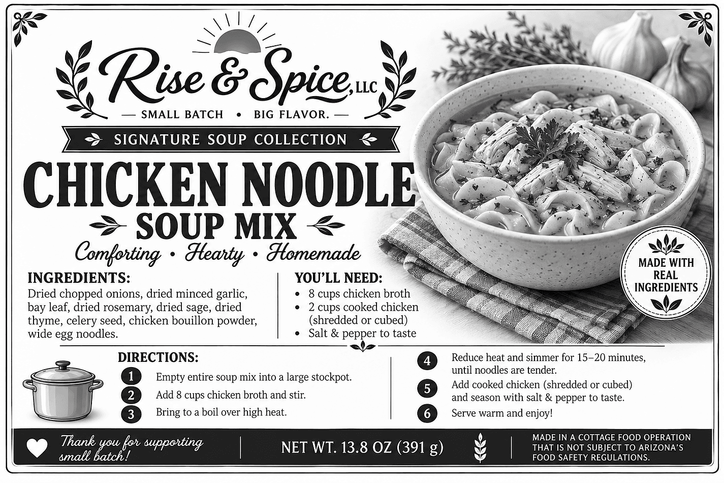 Chicken Noodle Soup Mix