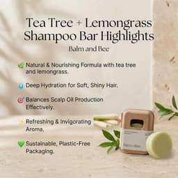 Tea Tree + Lemongrass Shampoo Bar-7