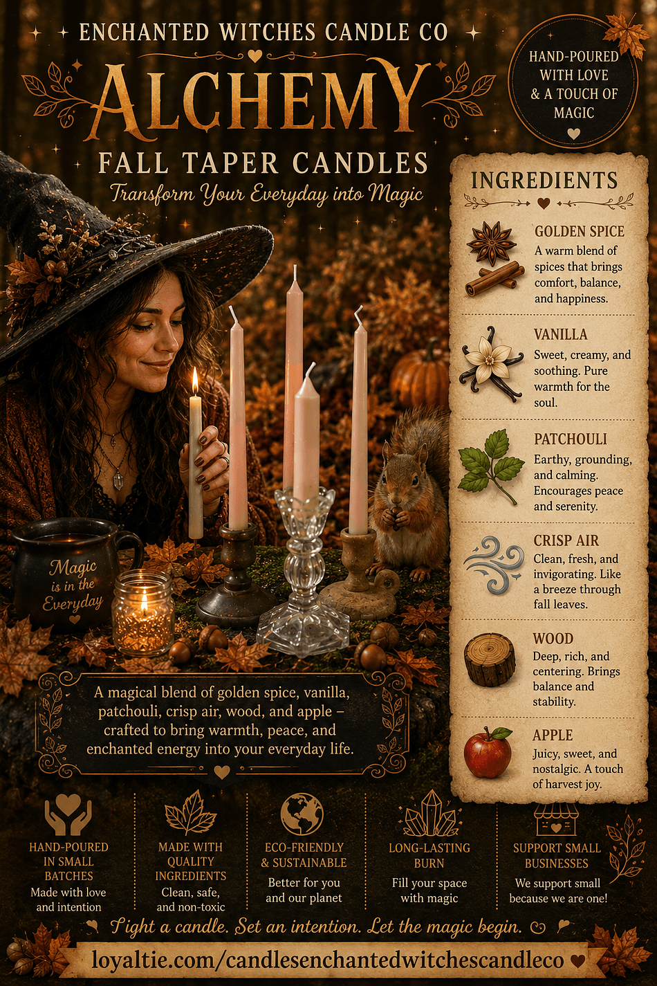 Alchemy Taper Candles