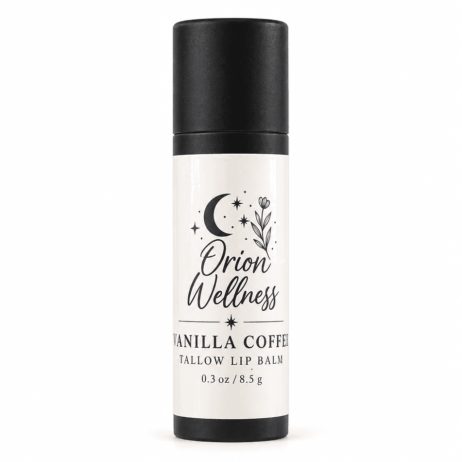 Vanilla Coffee Tallow Lip Balm