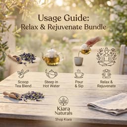 Relax & Rejuvenate Bundle | Organic Ayurvedic Tea Bundle – Kiara Naturals-2
