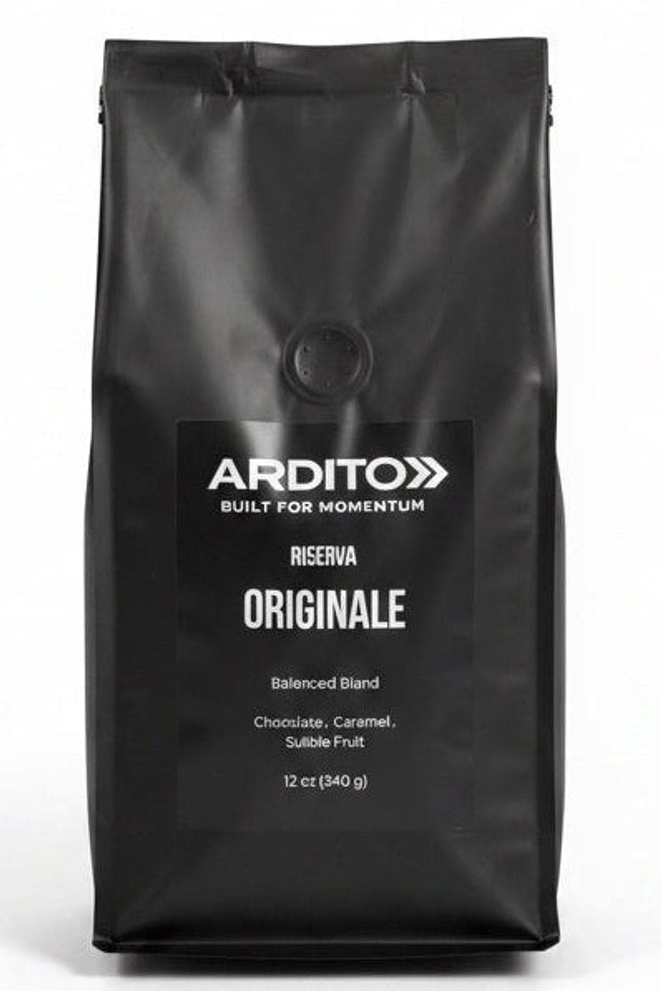 Medium Roast Coffee Blend, Brazil Colombia Sumatra Ethiopia, Chocolate & Caramel Notes, Balanced Daily Drinker, 12 oz