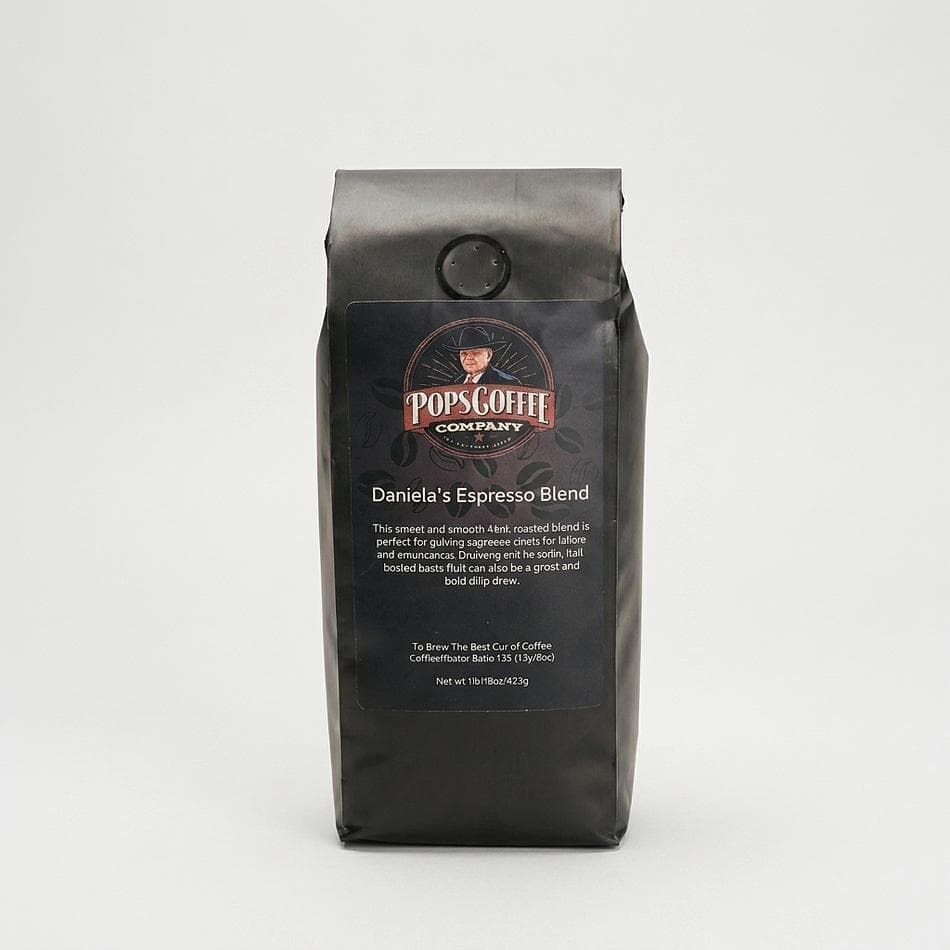 Dark Roast Espresso Coffee Beans, Hazelnut & Caramel Notes, Sweet Smooth Full-Bodied Shots, 1 lb Whole Bean/Ground/Fine Espresso