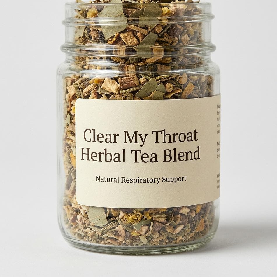 Clear My Throat Herbal Tea Blend