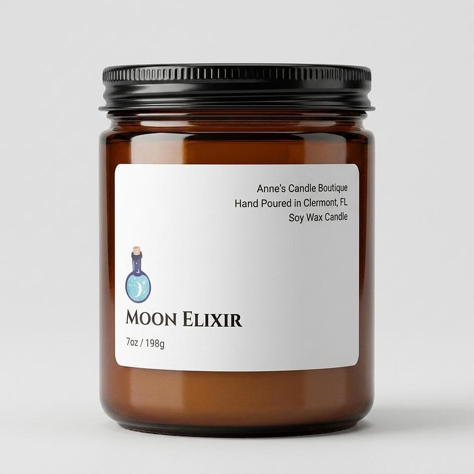 Scented Candle, Patchouli Cinnamon & Cedarwood, Calming Cozy Aroma, 7 oz Jar Candle