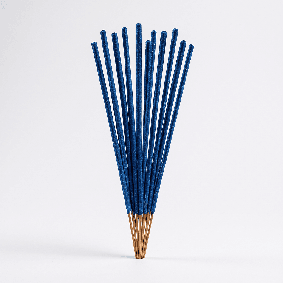 Incense Sticks, Peach Orange Cranberry Pineapple, Tropical Fruity Home Fragrance, 20 Hand-Dipped 10-Inch Sticks