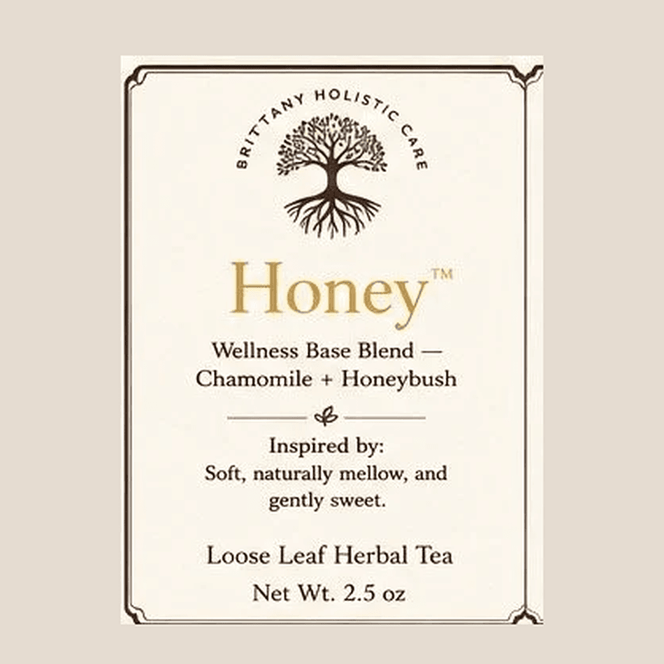 Loose Leaf Herbal Tea, Chamomile & Honeybush, Calming Comfort Blend, Caffeine-Free, 2.5 oz