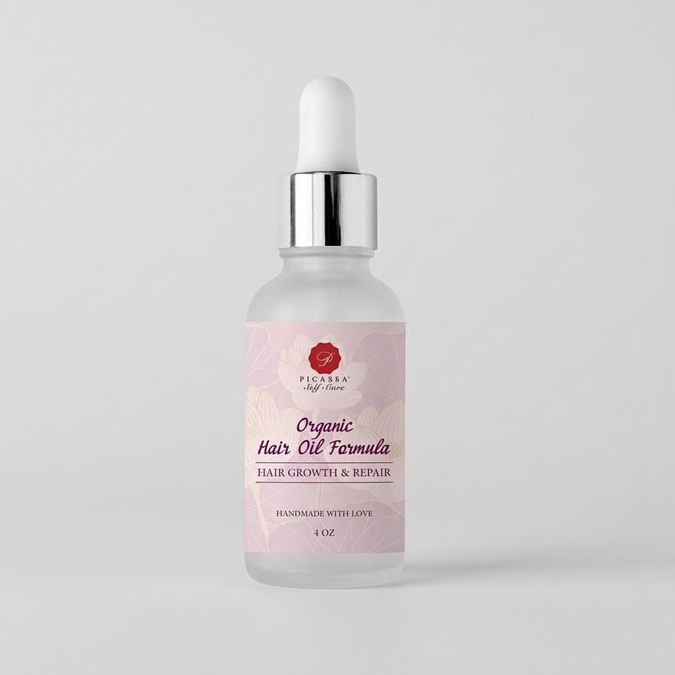 Hair Growth & Repair Oil, Sunflower, Jojoba & Black Cumin, Scalp Nourishment, Vegan Hair Oil, 1 Bottle