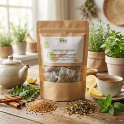 Sugar Flush Detox Organic Hand-Blended Herbal Tea Blend.-2