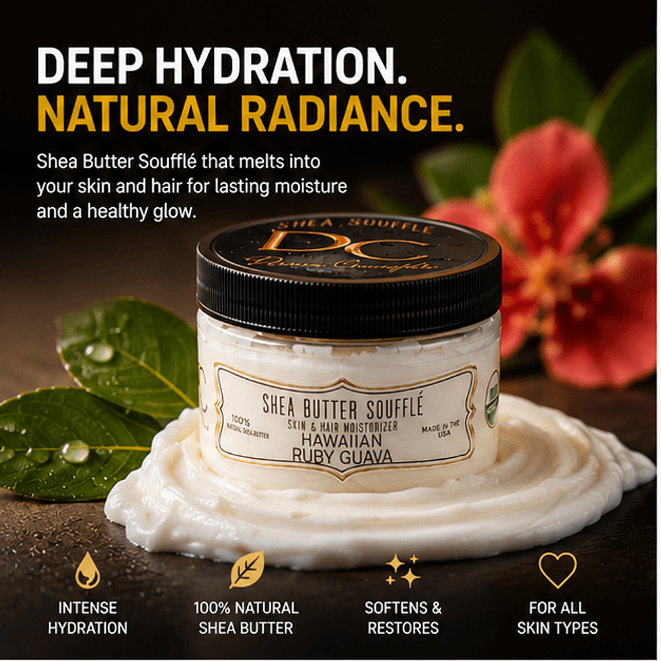 DC Shea Butter Soufflé -  4 oz Hawaiian Ruby Guava