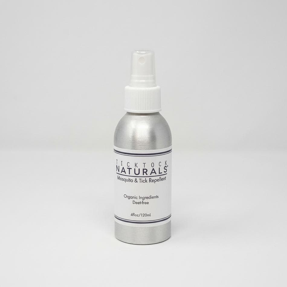 Natural Tick & Mosquito Repellent Spray, Lemongrass Rosemary Peppermint, DEET-Free, 4 oz Long-Lasting Bug Protection