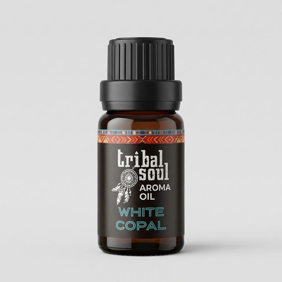 Tribal Soul White Copal Fragrance Oil, Resinous Sweet Scent, Purifying Home Aroma, 10ml (0.34 oz) Diffuser & Oil Burner Drops