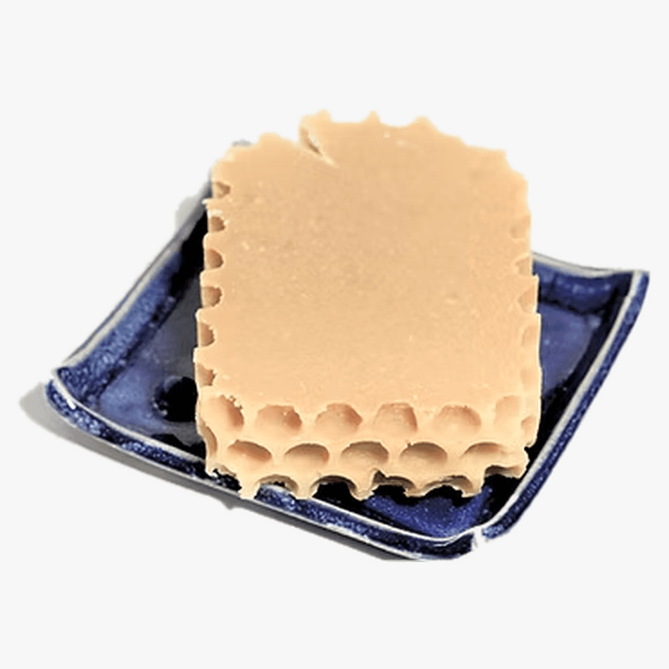 Handmade Ceramic Soap Dish, Deep Sea Blue Glaze, Quick-Dry Drying Soap Saver, Dishwasher Safe, 1 Dish