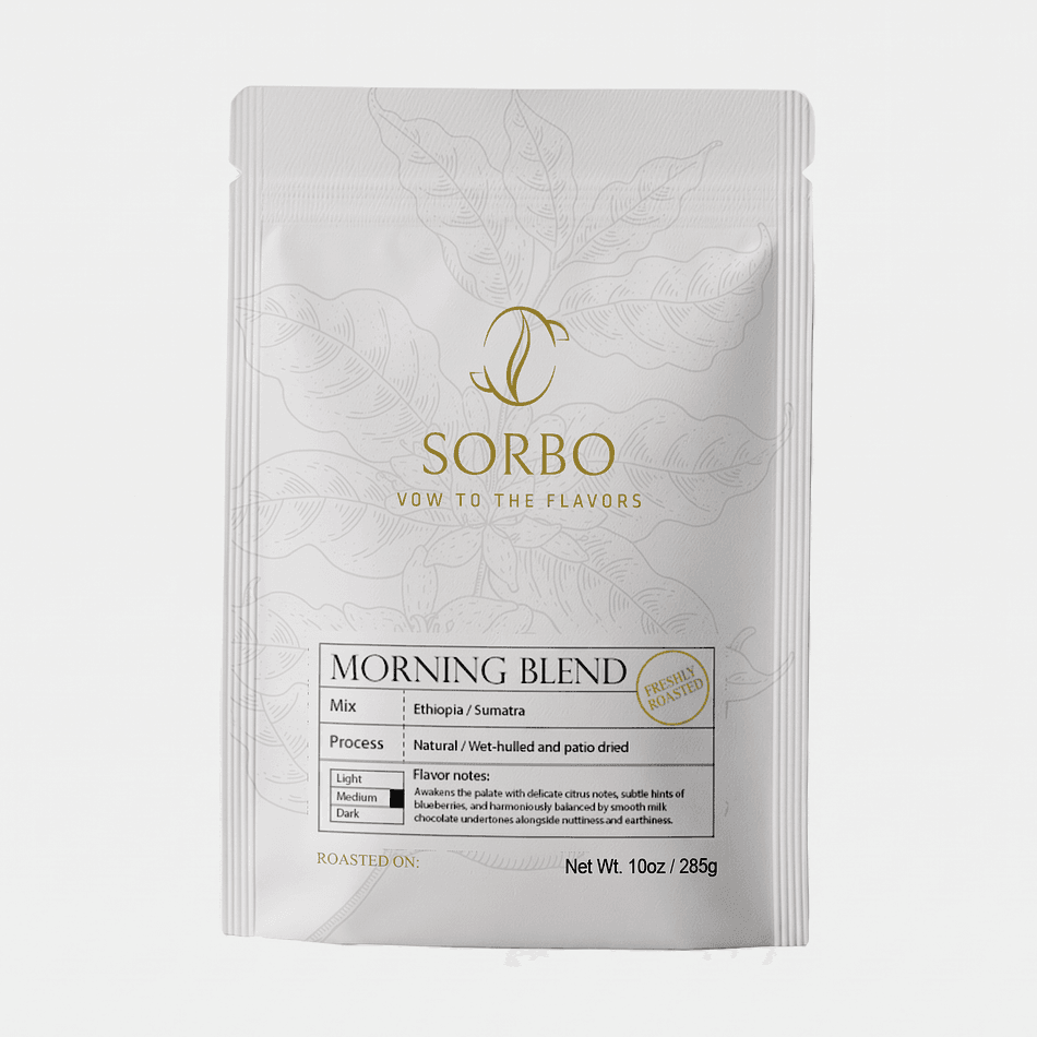 Medium Roast Coffee Blend, Colombia & Mexico Beans, Bright Berry & Chocolate, Fresh Roasted, 10 oz or 1 lb