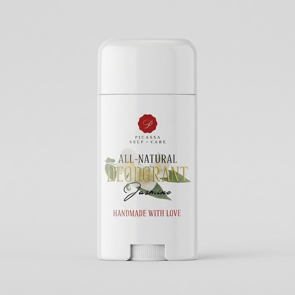 Natural Deodorant Stick, Arrowroot & Kaolin Clay, Odor Control, Jasmine/Rose/Rosemary Mint, 2.65 fl oz