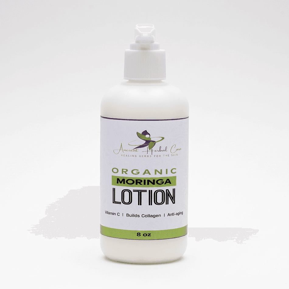 Organic Moringa Body Lotion, Moringa Oil, Deep Moisture & Glow, 10 oz